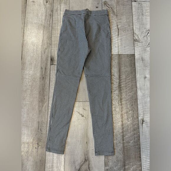 Urban Outfitters High Waisted Zip Front Gingham Pants - Picture 5 of 5